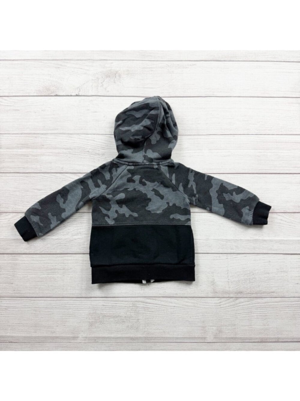 Under Armour Toddler Hoodie Camo Full Zip Sweatshirt UA Logo Jacket 9-12 Months - Picture 5 of 5